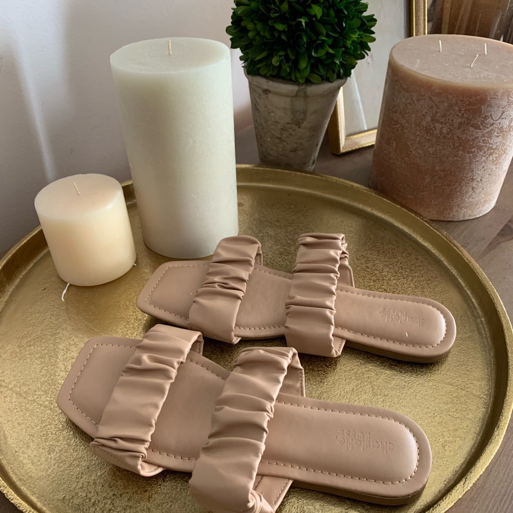 Summery double strap sandals